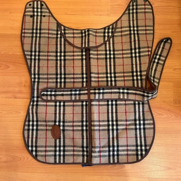 Burberrys vintage wool thick dog coat 22x55 cm - Picture 3 of 12